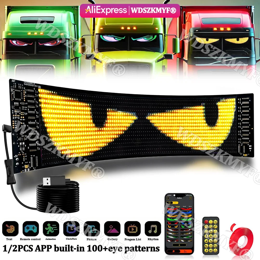 Car Led Light - Wielofunkcyjne, jasne światło LED z Bluetooth