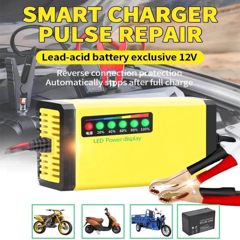 Car Charger - Ładowarka do akumulatorów samochodowych 12V 4AH-20AH,