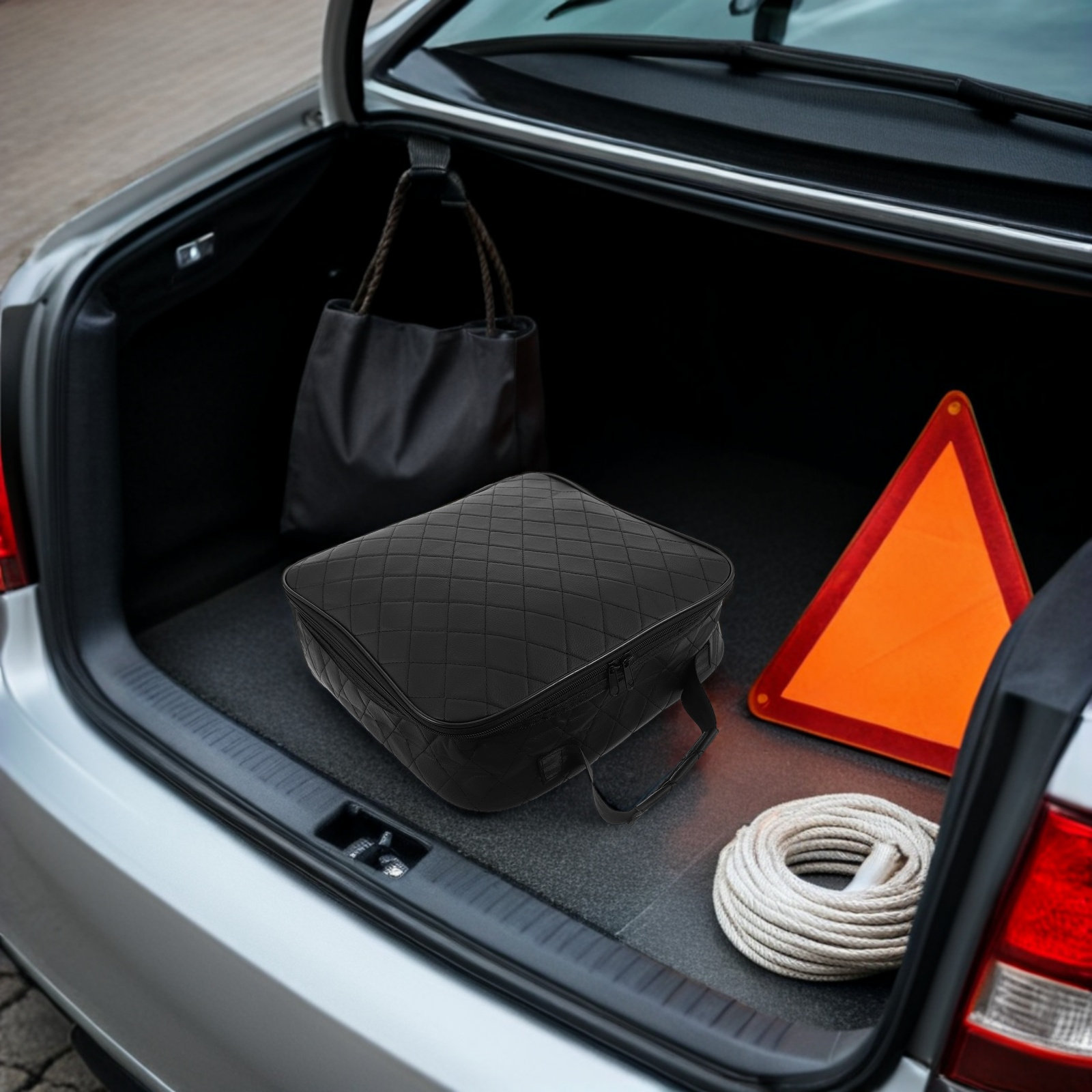 Torba do przechowywania kabli  – Car Cable Organizer recenzja i cena
