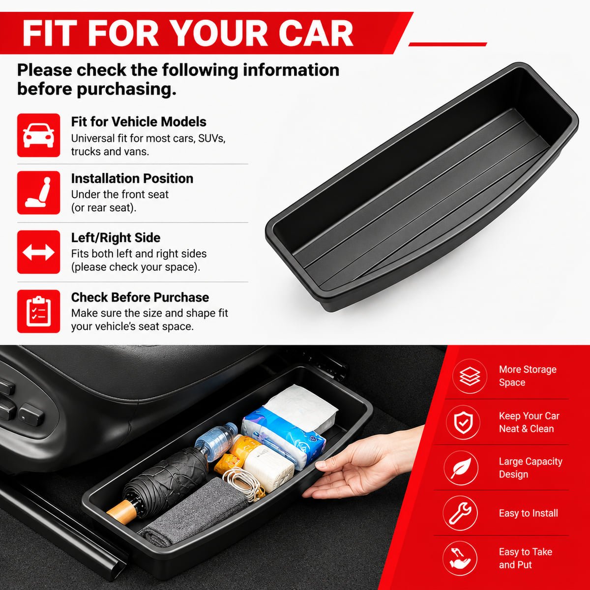 PINMOAP – organizer do samocho – Car Cable Organizer recenzja i cena