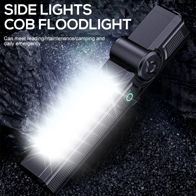 Przenośna latarka COB + LED o  – Car Led Light recenzja i cena