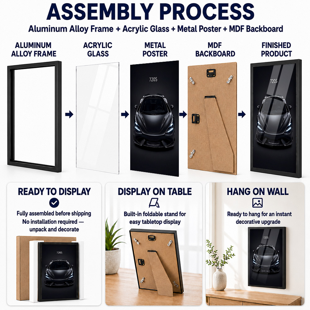 Wielka Brytania 720S Czarny Me – Car Mirror recenzja i cena